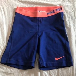 Nike Pro dri-fit shorts